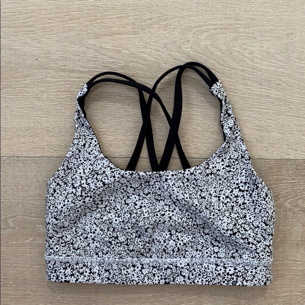Lululemon Floral Sports Bra